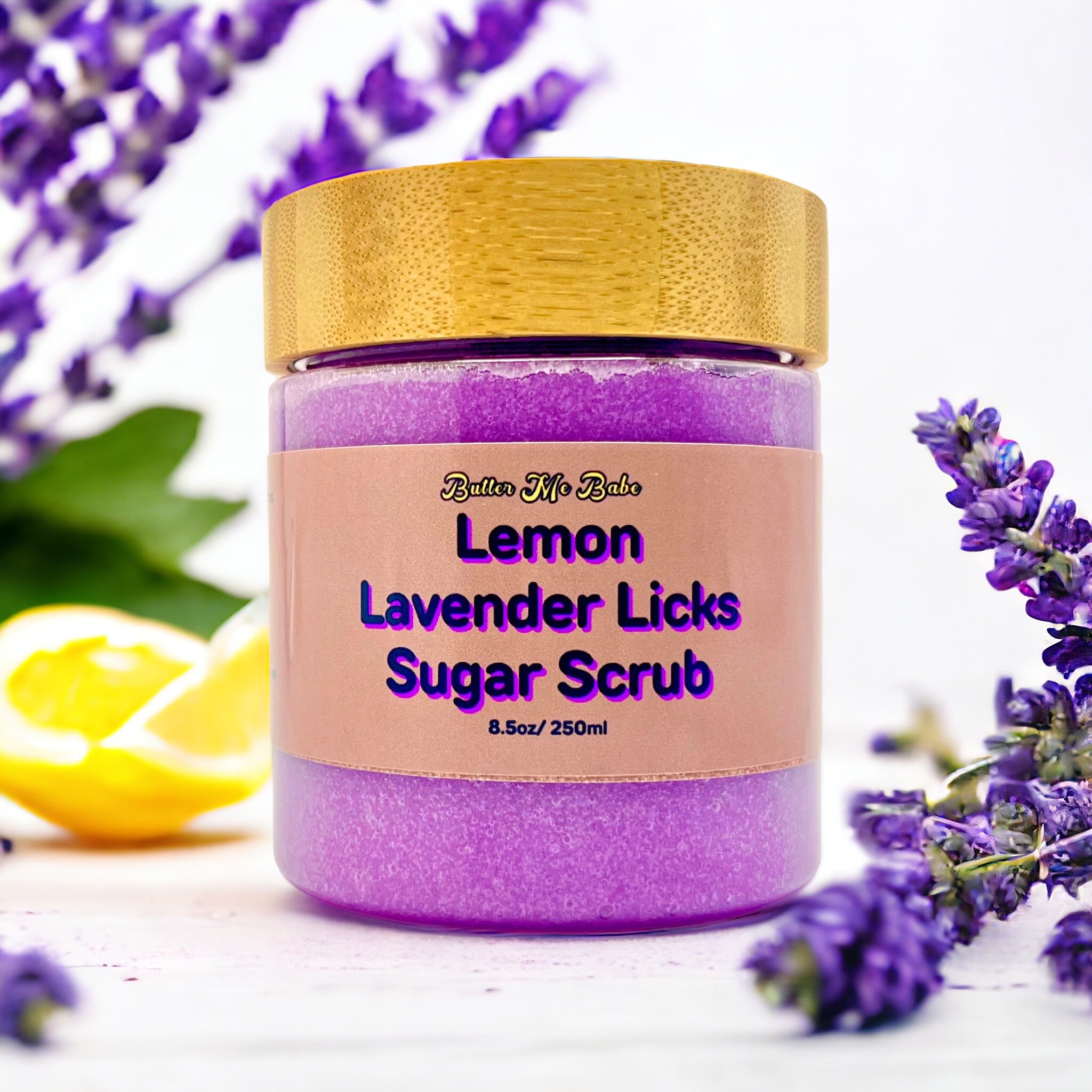 Lemon Lavender Licks Exfoliating Sugar Scrub