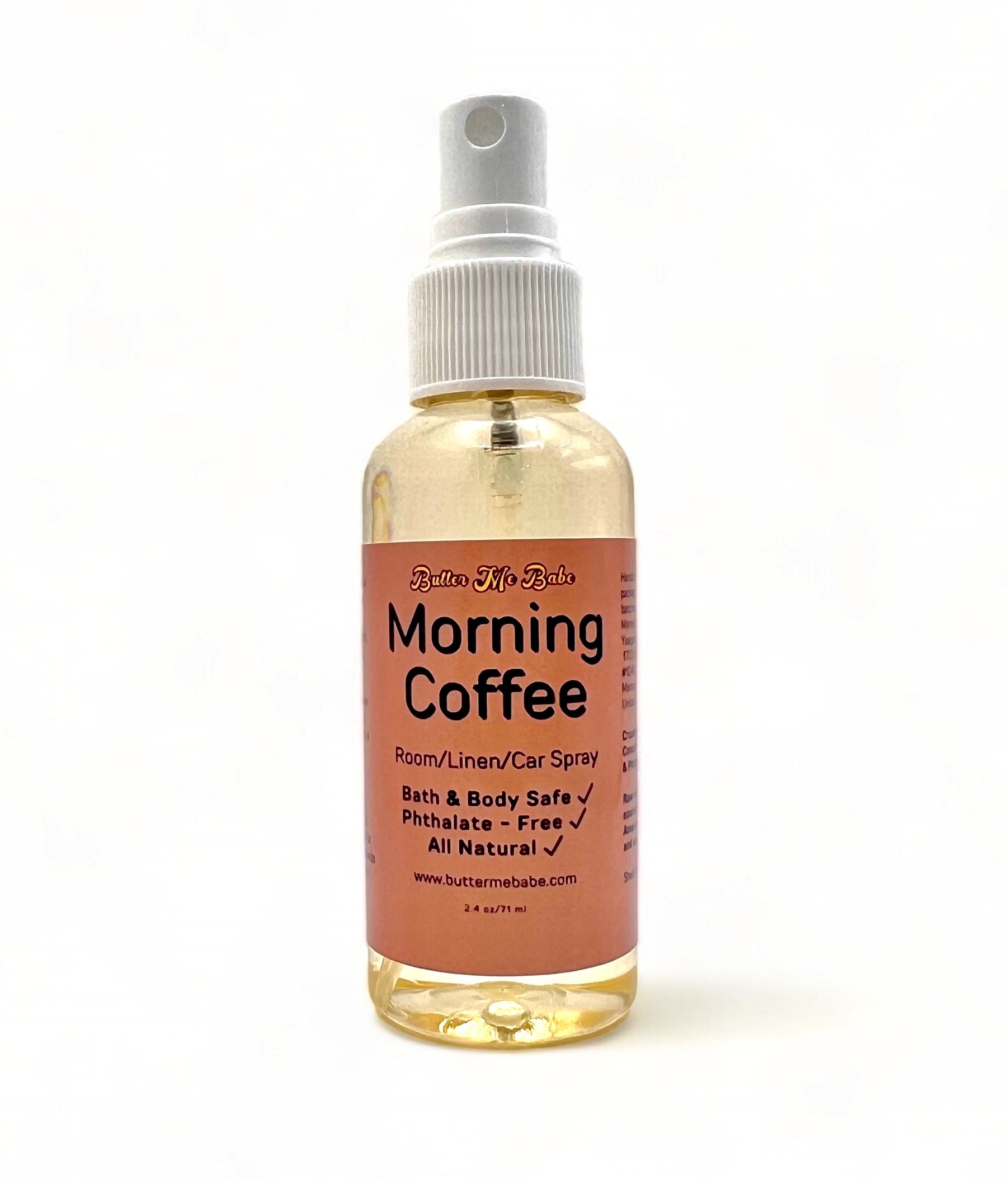 Morning Coffee Room/Linen Spray (Natural - Water based)