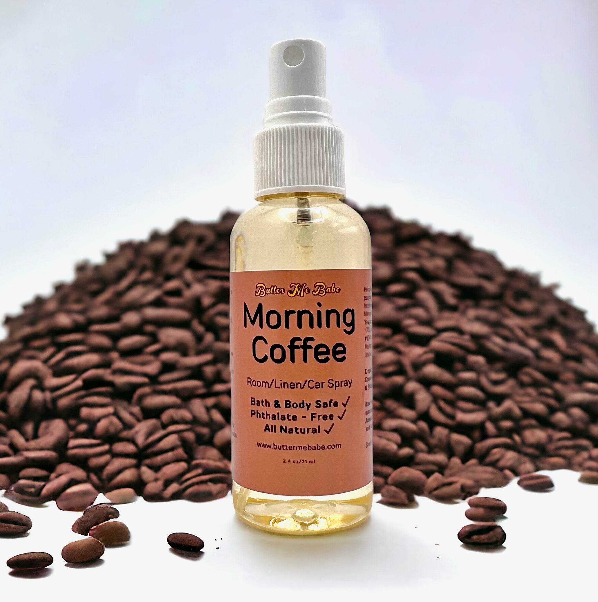 Morning Coffee Room/Linen Spray (Natural - Water based)