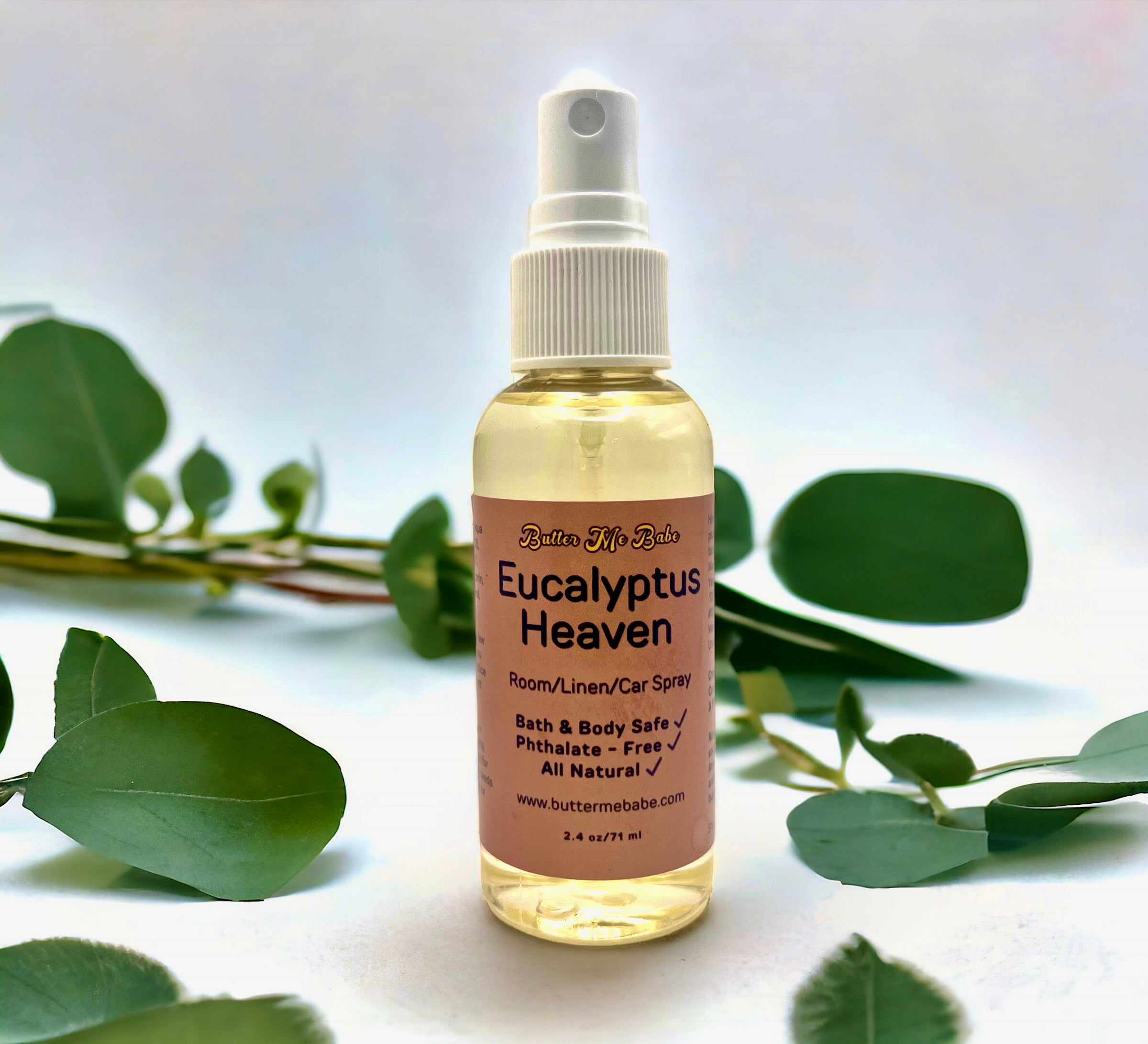 Eucalyptus Honeysuckle Room/Linen Spray (Natural - Water based)