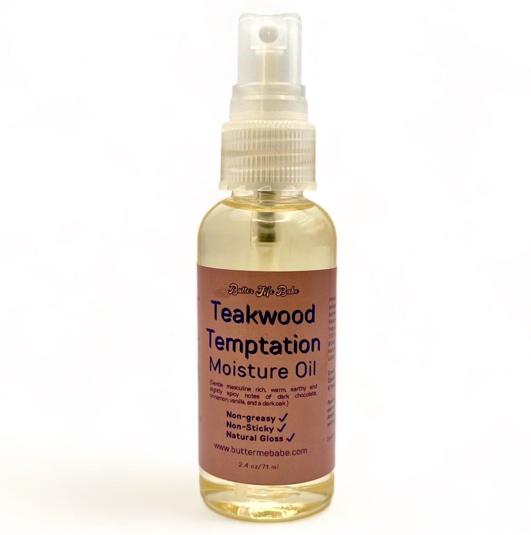 Teakwood Temptation Moisture Oil